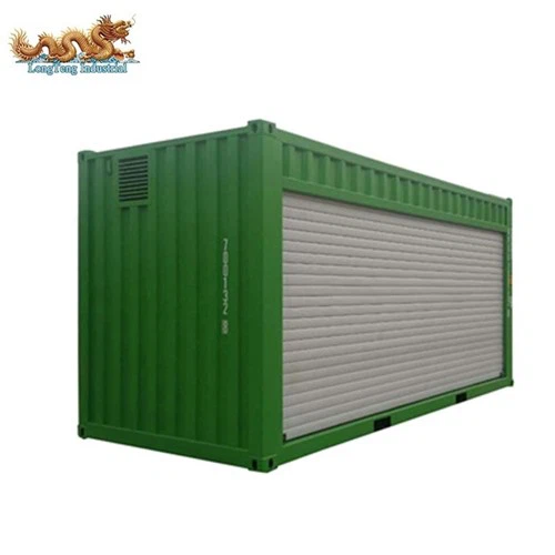 20 fods rulleskoddedørbeholder